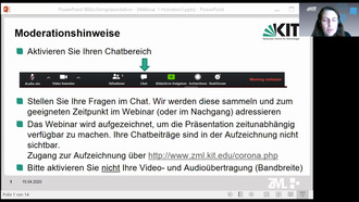 Webinar 1: Überblick Onlineszenarien und grundlegende Hinweise zu ILIAS